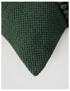 Australian House & Garden Belongil Cushion in Forest