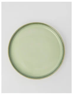 Australian House & Garden Esperance Celadon Wiped Edge 12pc Dinner Set in Green