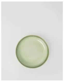 Australian House & Garden Esperance Celadon Wiped Edge 12pc Dinner Set in Green