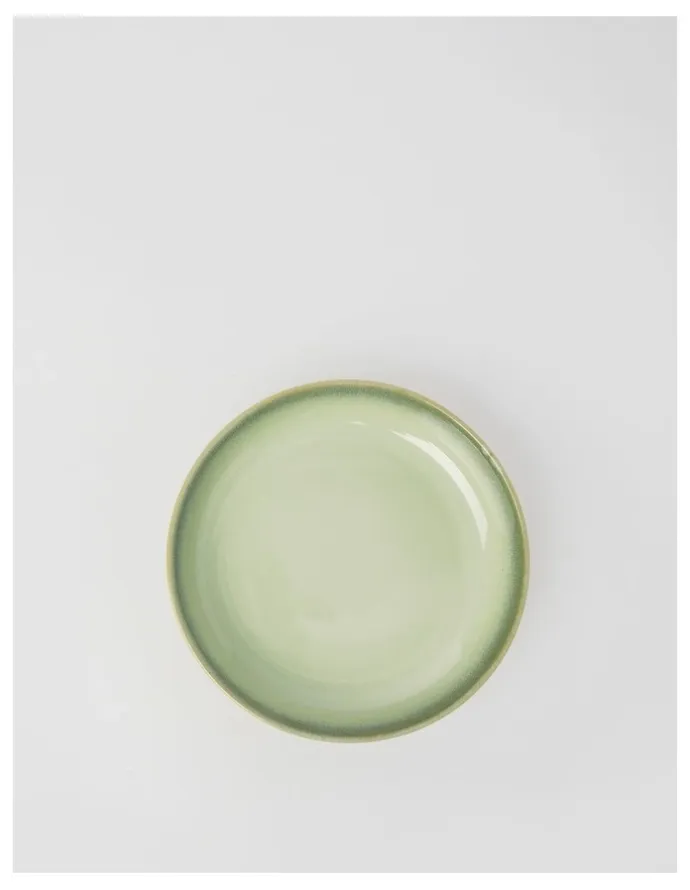 Australian House & Garden Esperance Celadon Wiped Edge 12pc Dinner Set in Green
