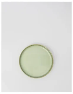 Australian House & Garden Esperance Celadon Wiped Edge 12pc Dinner Set in Green
