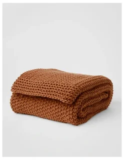 Australian House & Garden Norwood Throw in Earth