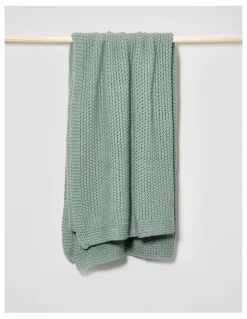 Australian House & Garden Norwood Throw in Eucalyptus