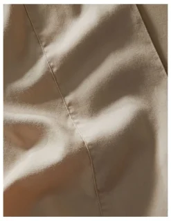 Australian House & Garden Palm Cove Washed Bamboo Cotton Sheet Set in Dune