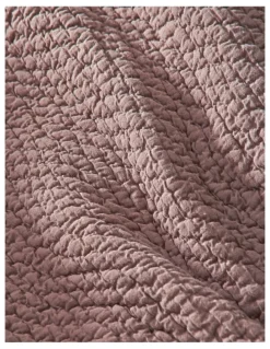 Australian House & Garden Queenstown Quilted Cotton Quilt Cover Set in Dove