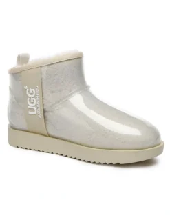 Australian Shepherd Australian Shepherd UGG Womens Coated Mini Waterproof Boots