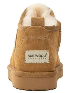 Aus Wooli Ugg Airlie Ultra Mini Boots in Brown