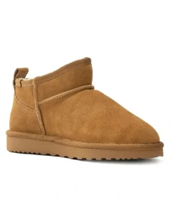 Aus Wooli Ugg Airlie Ultra Mini Boots in Brown