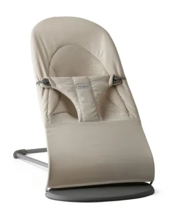 BabyBjorn Bouncer Balance Soft. Woven/Jersey. Tri fabric. Sand Grey