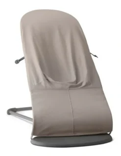 BabyBjorn Bouncer Balance Soft. Woven/Jersey. Tri fabric. Sand Grey