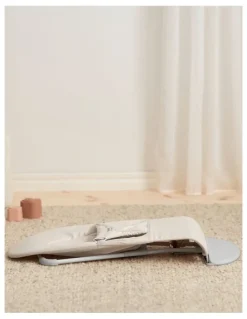 BabyBjorn Bouncer Balance Soft - Woven/Jersey, Tri-Fabric, Light beige
