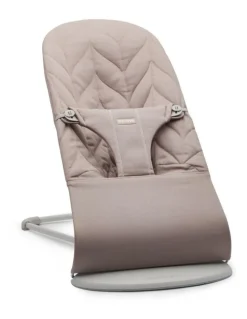 BabyBjorn Bouncer Bliss - Woven, Petal quilt, Sand gray