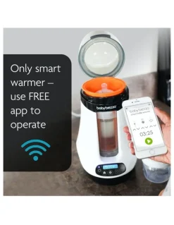 Baby Brezza Baby Brezza Safe and Smart Bottle Warmer in White/Black