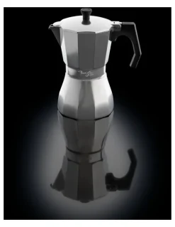 Baccarat Baccarat Barista Brillante 6 Cup Stovetop Espresso Coffee Maker