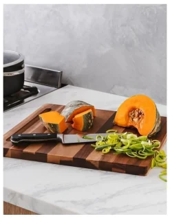 Baccarat Baccarat Butchers Corner Acacia Rectangle Chopping Board 43cmin Beige