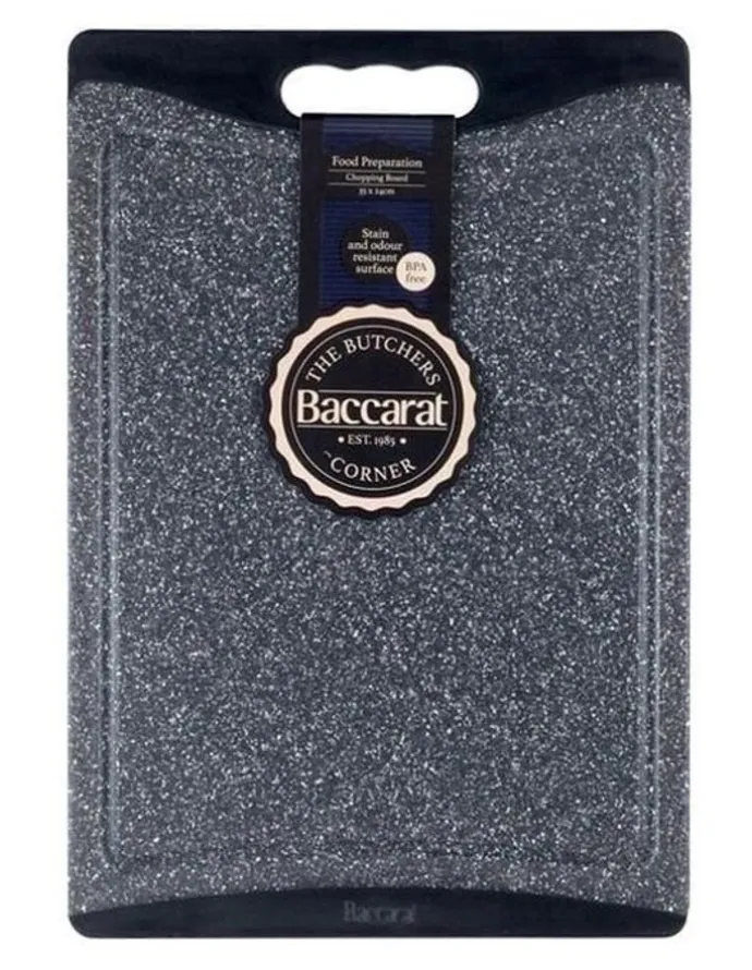Baccarat Baccarat Butchers Corner Chopping Board 36cm in Grey