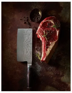 Baccarat Baccarat Damashiro EMPEROR Cleaver 17cm in Silver
