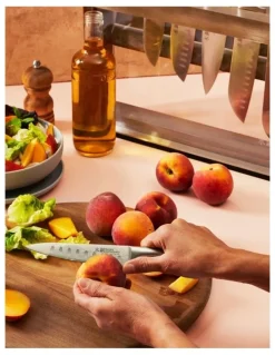 Baccarat Baccarat Damashiro Okada 9 Piece Knife Block in Beige