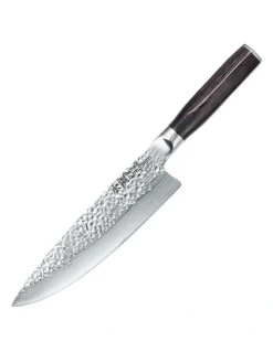 Baccarat Baccarat Damashiro EMPEROR Chefs Knife 20cm in Silver
