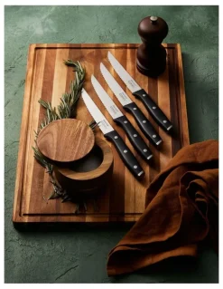 Baccarat Baccarat iconiX Set of 4 Steak Knives in Silver
