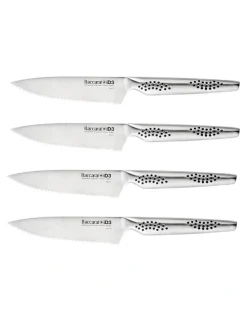Baccarat Baccarat iD3 Set of 4 Steak Knives in Silver