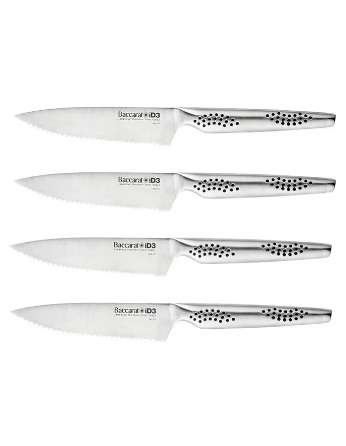 Baccarat Baccarat iD3 Set of 4 Steak Knives in Silver