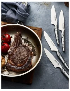 Baccarat Baccarat iD3 Set of 4 Steak Knives in Silver