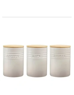 Baccarat Baccarat Le Connoisseur Canister Set of 3 in White