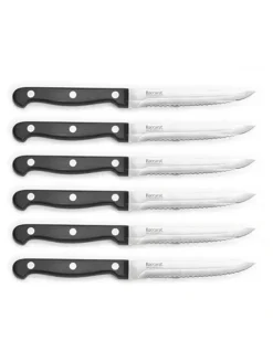 Baccarat Baccarat Sabre Set of 6 Steak Knives in Silver