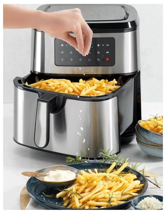 Baccarat Baccarat The Healthy Fry 9L Air Fryer in Silver