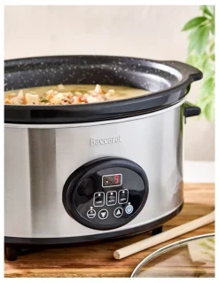 Baccarat Baccarat The Tasty Chef 6L Slow Cooker in Silver