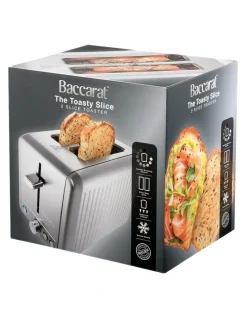 Baccarat Baccarat The Toasty Slice 2 Slice Toaster in Silver