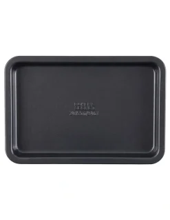 Baker's Secret Ultimate Non-Stick Baking Tray 24x15.5cm in Black