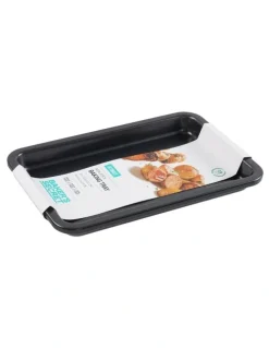 Baker's Secret Ultimate Non-Stick Baking Tray 24x15.5cm in Black