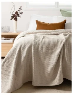 Bambury Waffle Weave Cotton Blanket