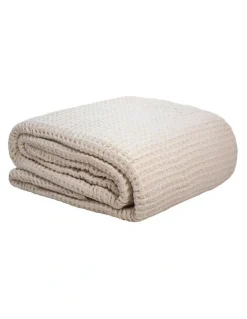 Bambury Waffle Weave Cotton Blanket
