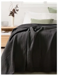 Bambury Waffle Weave Cotton Blanket