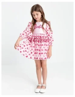 Barbie Barbie Tulle Dress in Pink