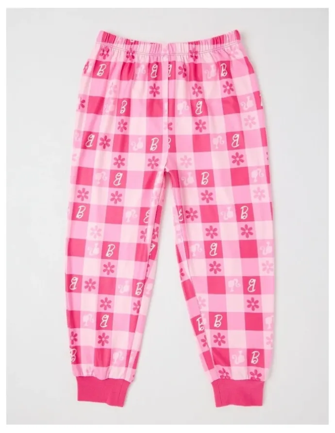 Barbie Cosy Knit Pyjama With Socks in Pink