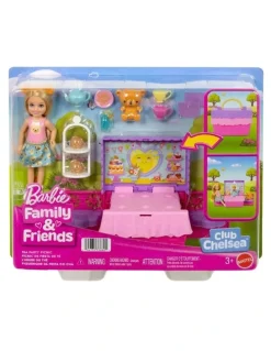 Barbie Family & Friends Club Chelsea Pop-Up Tea Party Playset
