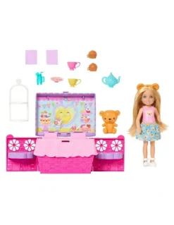 Barbie Family & Friends Club Chelsea Pop-Up Tea Party Playset