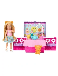 Barbie Family & Friends Club Chelsea Pop-Up Tea Party Playset