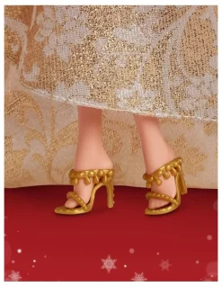Barbie 2025 Holiday Barbie Red Hair with Silver & Gold Gown Doll