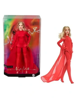 Barbie Signature Kylie Minogue Doll in Red Padam Padam Music Video Outfit