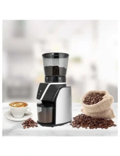 Barista Mate Electric Burr Coffee Bean Grinder in Black