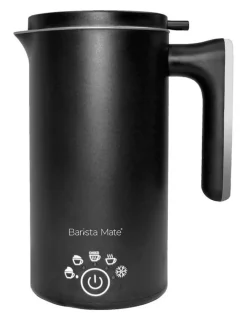 Barista Mate Hot & Cold Milk Frother, 5 Modes for Foam, Warming & Frothing Milk