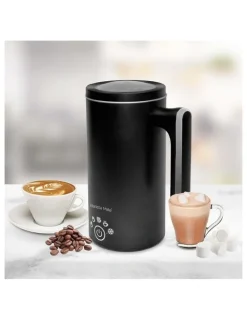 Barista Mate Hot & Cold Milk Frother, 5 Modes for Foam, Warming & Frothing Milk