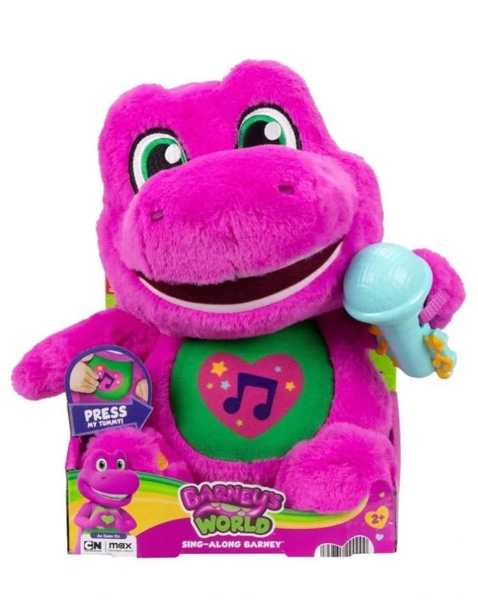 Barney Fisher Price Barneys World Sing Along Barney Plush