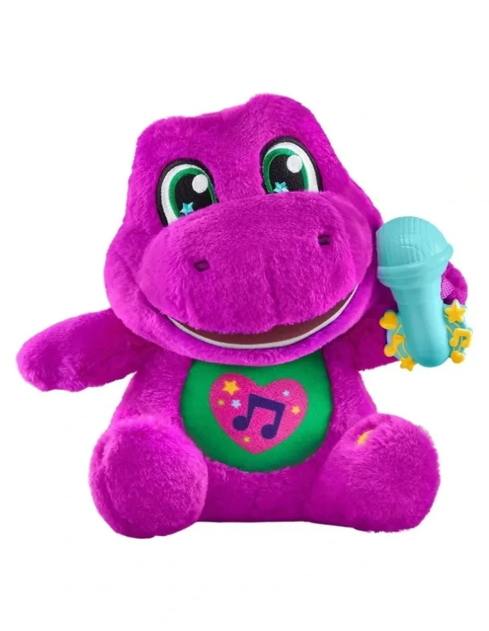 Barney Fisher Price Barneys World Sing Along Barney Plush