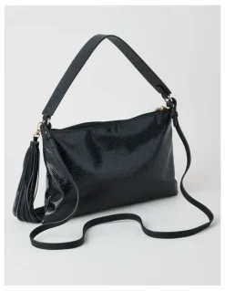 Basque Chloe Shoulder Bag in Black
